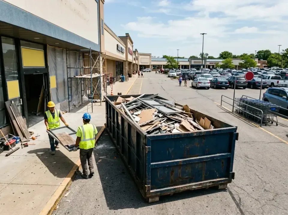 retail-store-renovation-debris-003 — frequently asked questions, Roll-off Dumpster Rentals in Fort Hall, ID